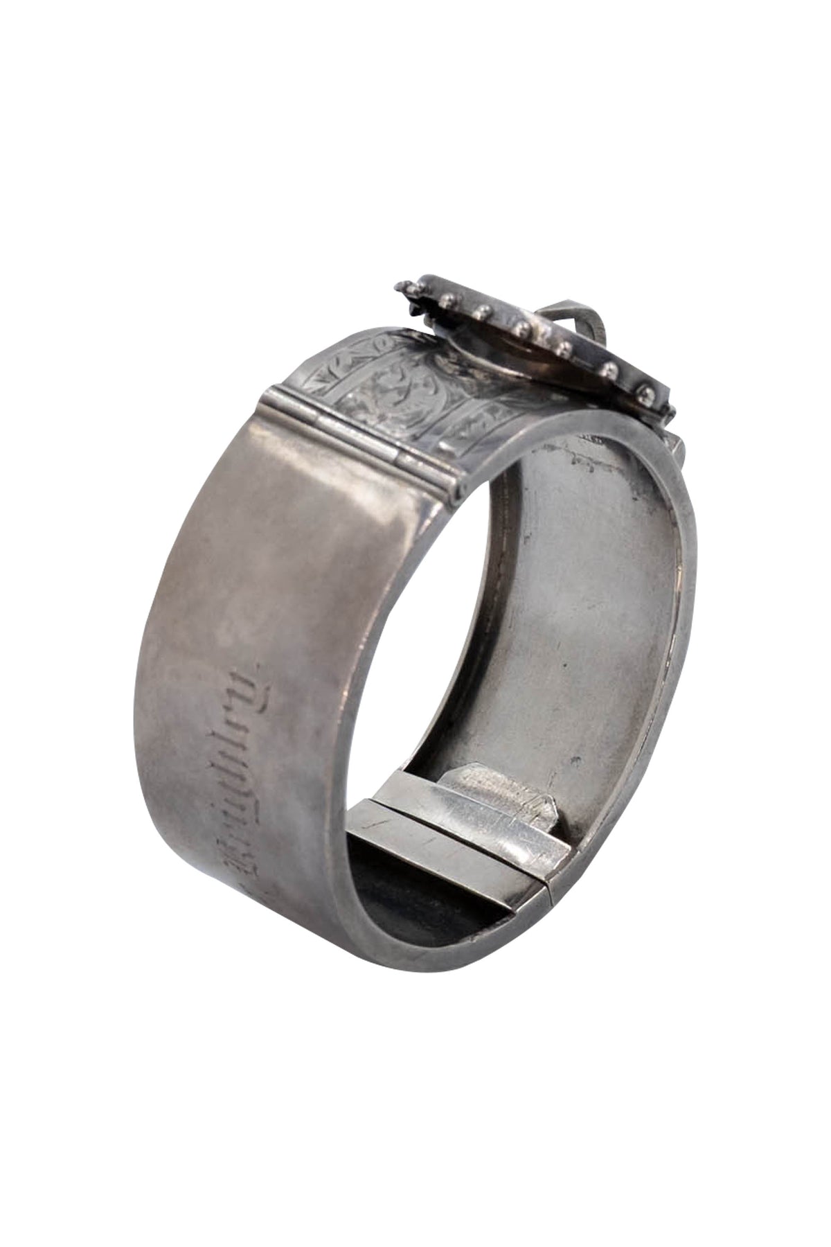 Victorian Sterling Silver Buckle Bracelet Love Bracelet