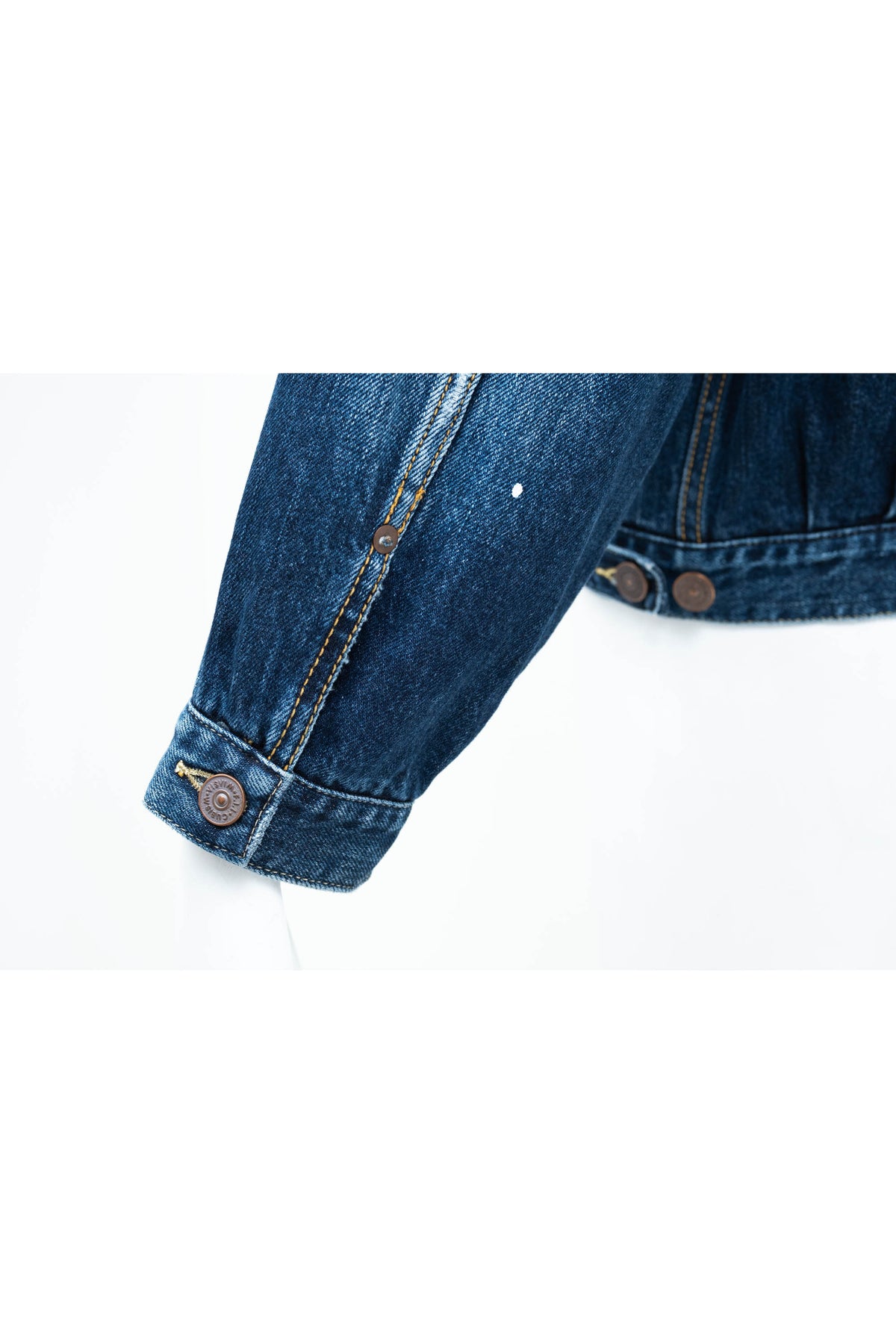 Visvim 1010dmgd Japanese Denim Dark Blue Pleat Front Jacket New With Tags