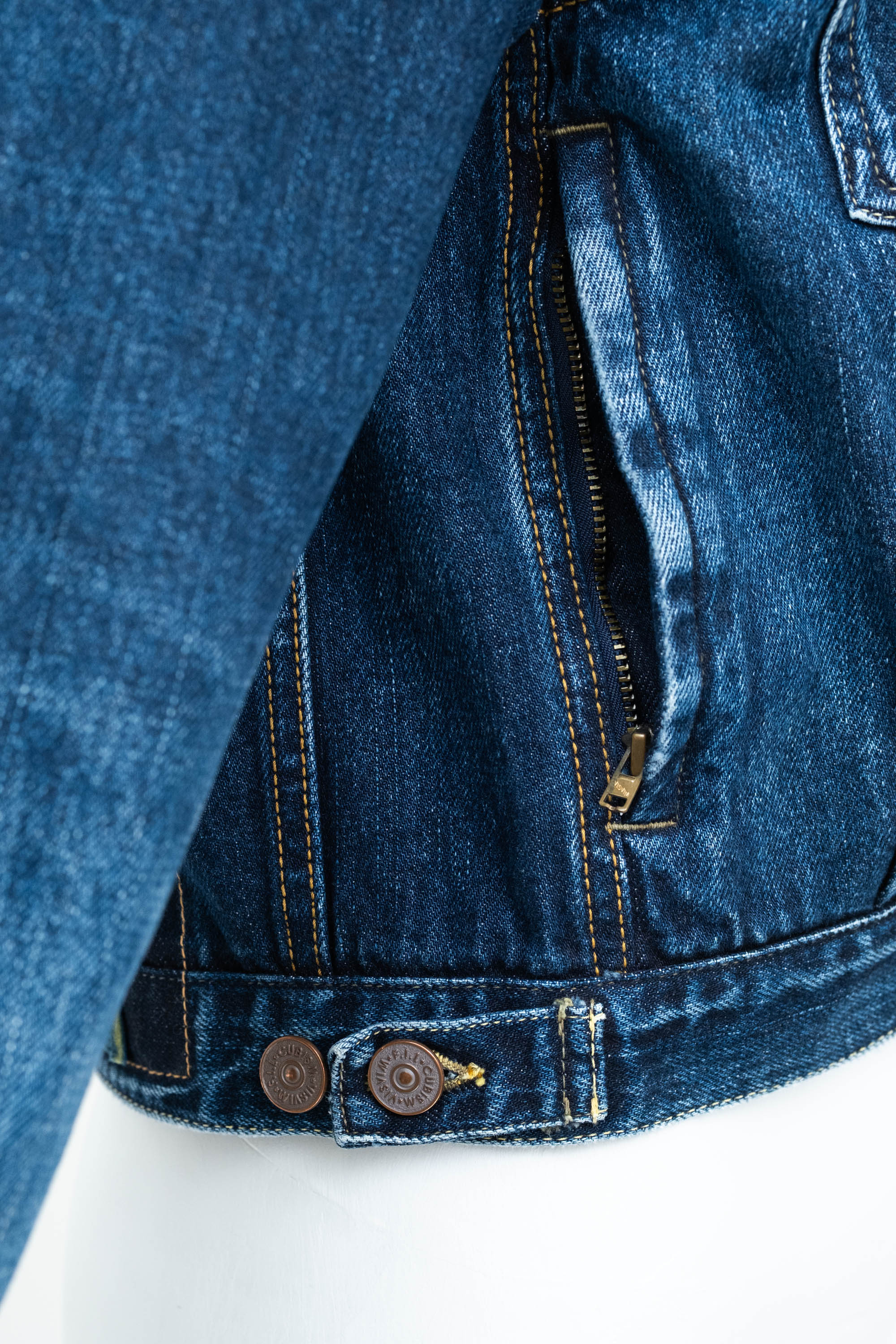 Visvim 1010dmgd Japanese Denim Dark Blue Pleat Front Jacket New