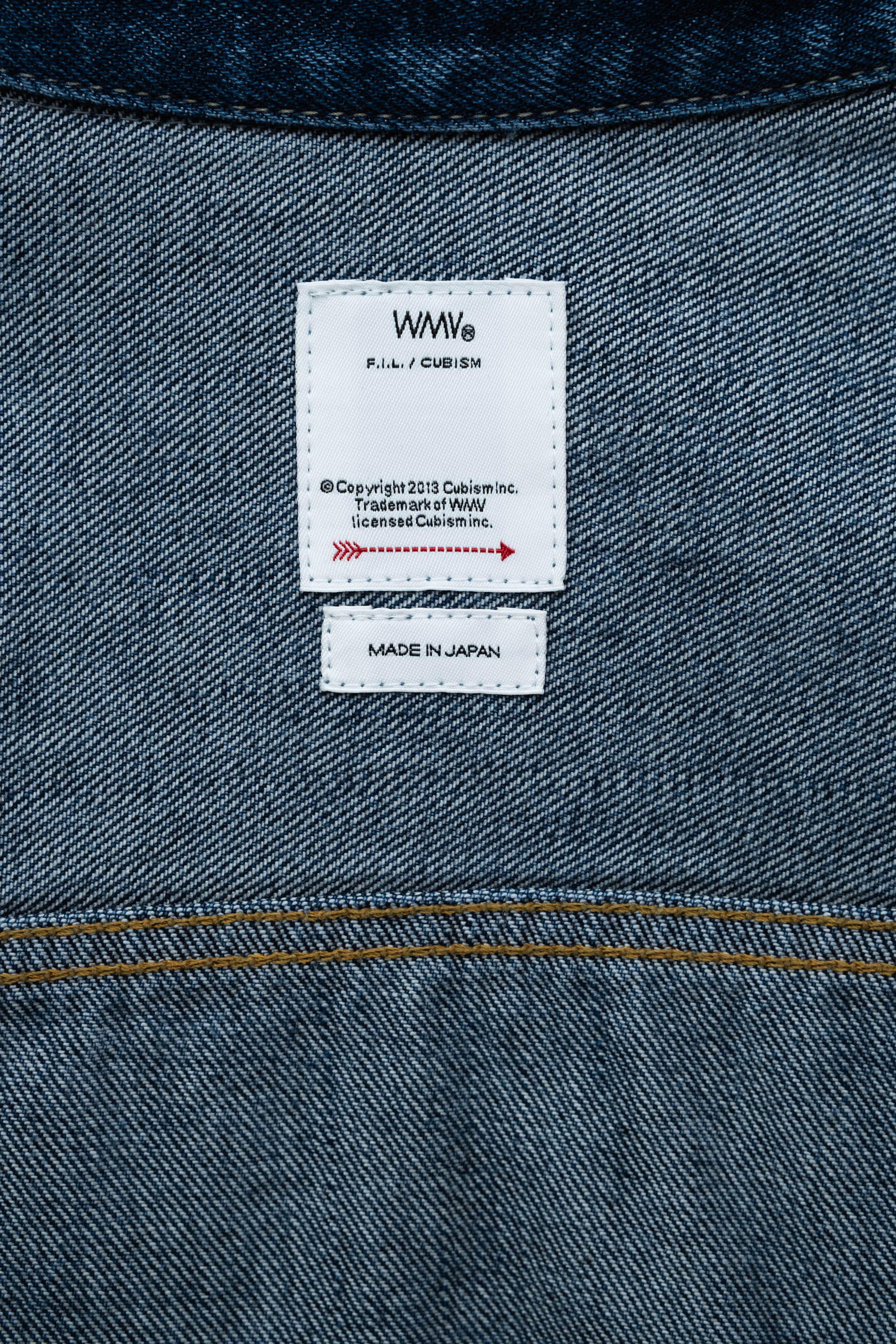 Visvim 1010dmgd Japanese Denim Dark Blue Pleat Front Jacket New