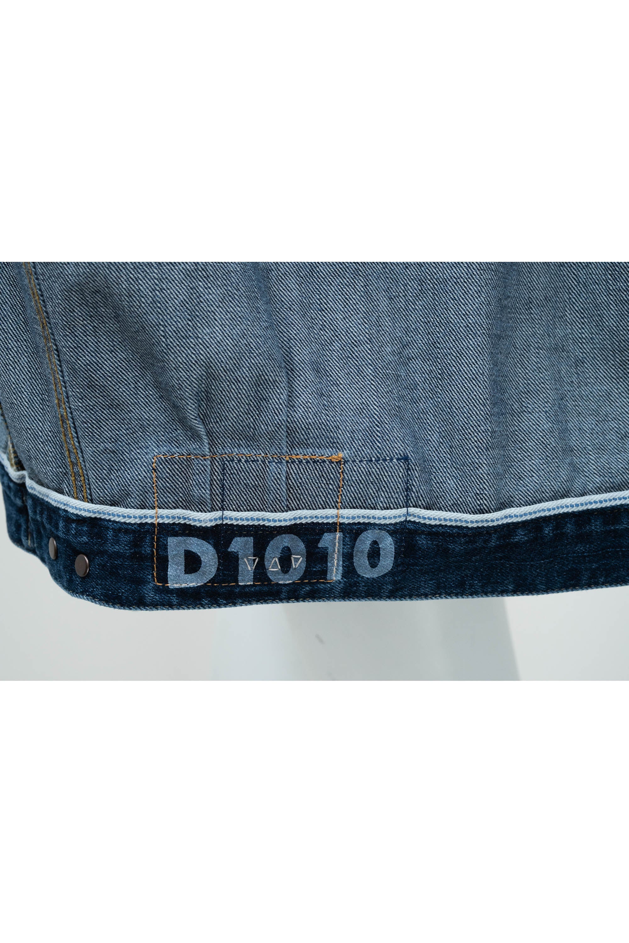 Visvim 1010dmgd Japanese Denim Dark Blue Pleat Front Jacket New