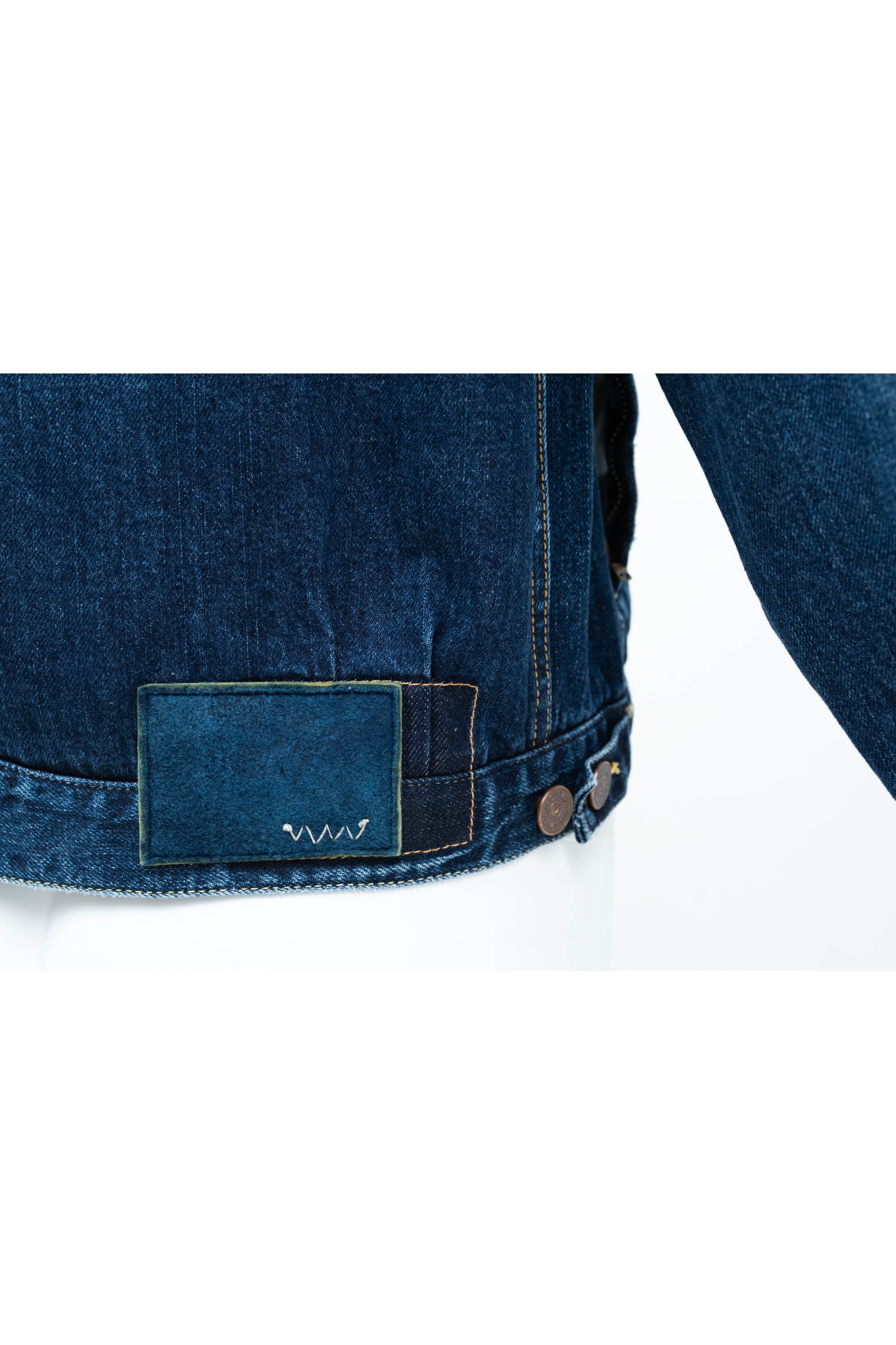 Visvim 1010dmgd Japanese Denim Dark Blue Pleat Front Jacket New