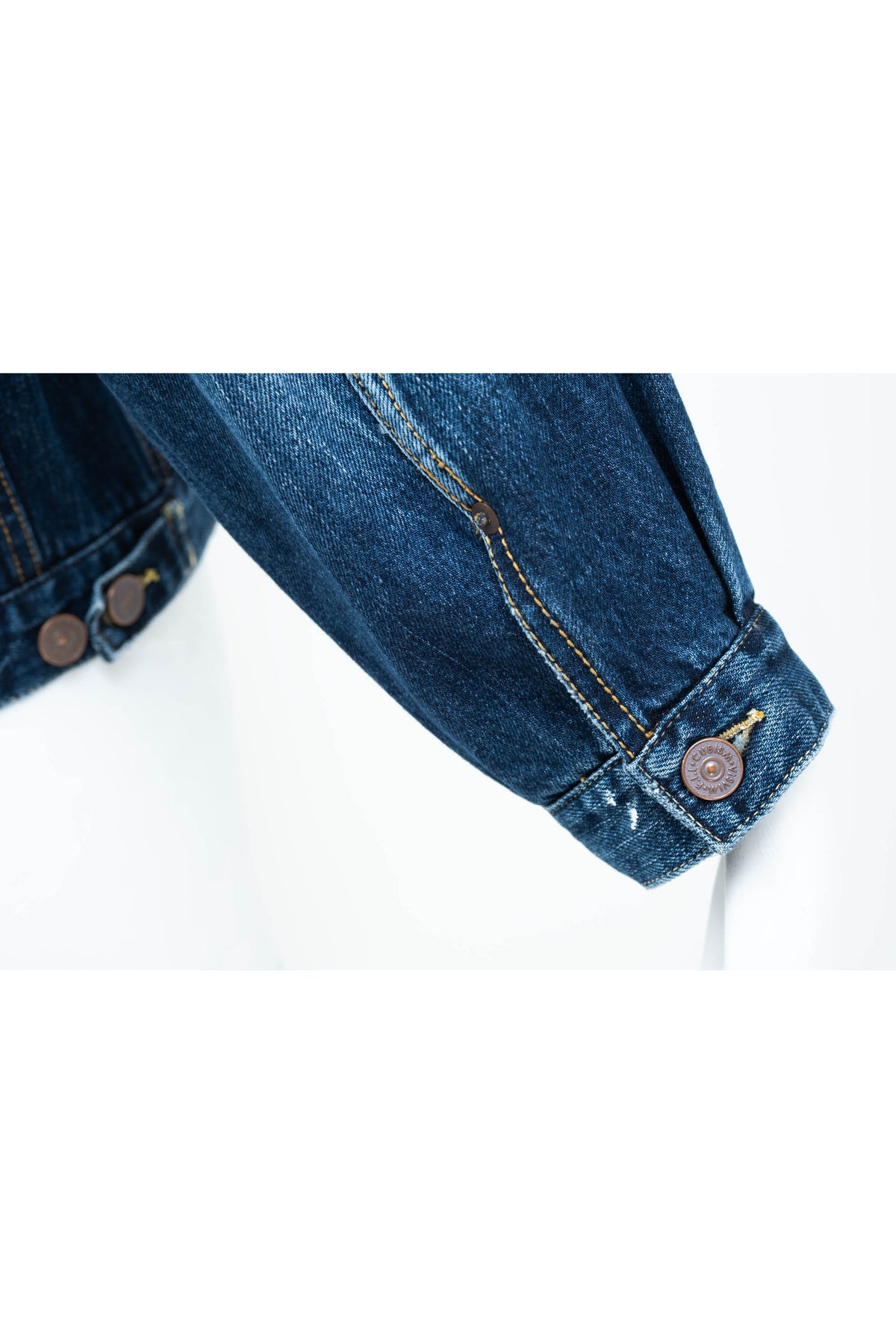 Visvim 1010dmgd Japanese Denim Dark Blue Pleat Front Jacket New With Tags