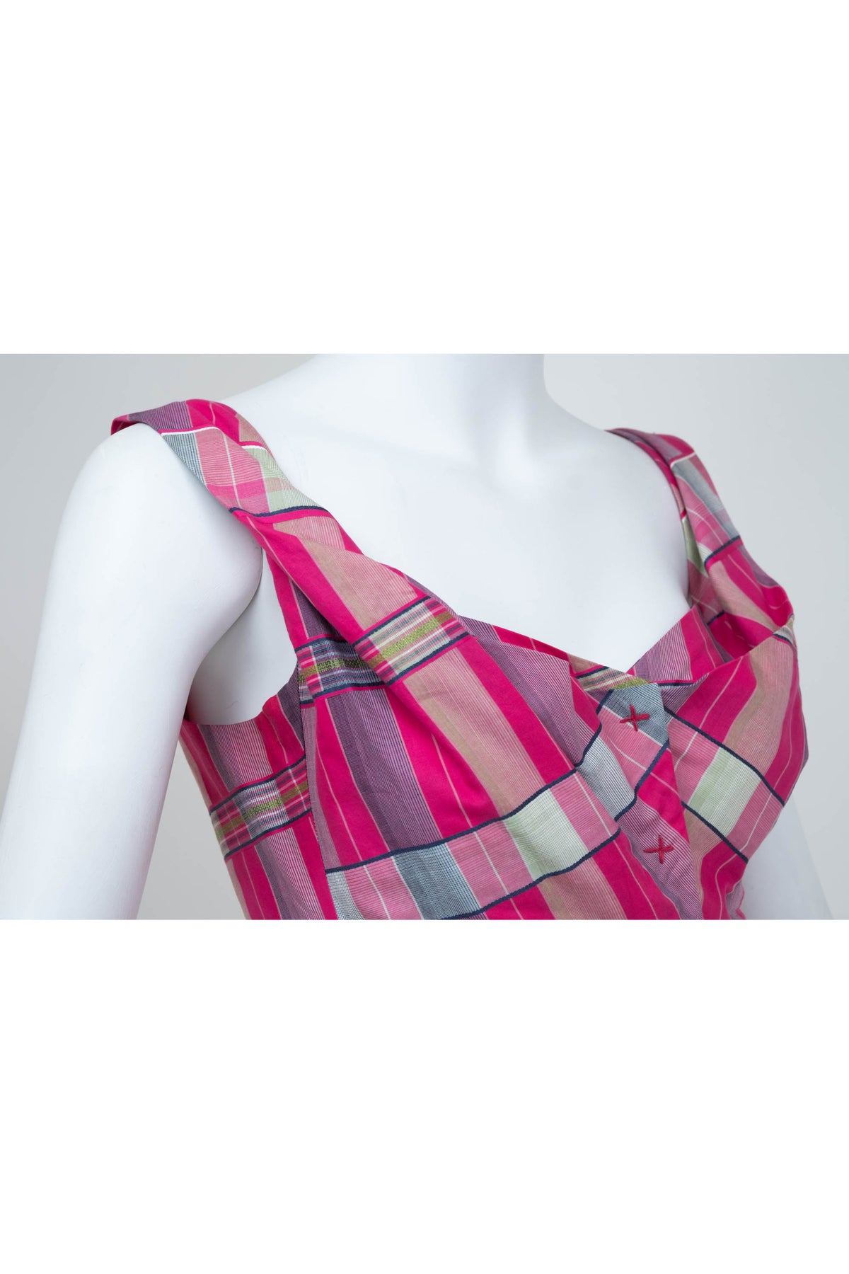 Vivienne Westwood Anglomania Pink Plaid Shirt Size Small