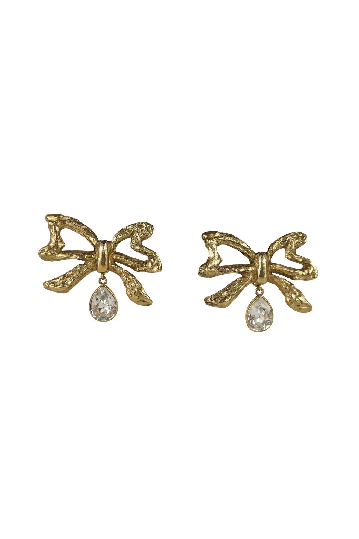 Yves Saint Laurent Vintage 80&#39;s Bow Earrings