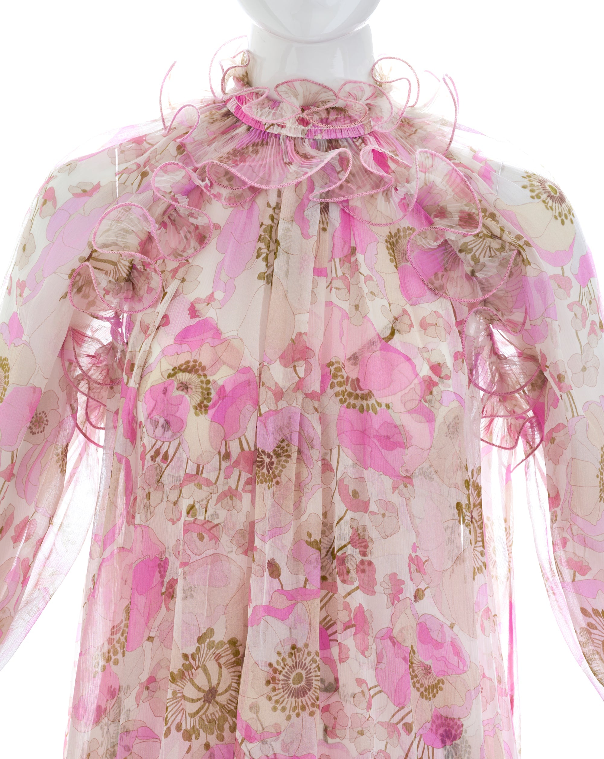 Reggiseno Camicia Organza Rosa Con Fiocchi Satinati E Pizzo – KIMBERLYSECRET - Foto 3
