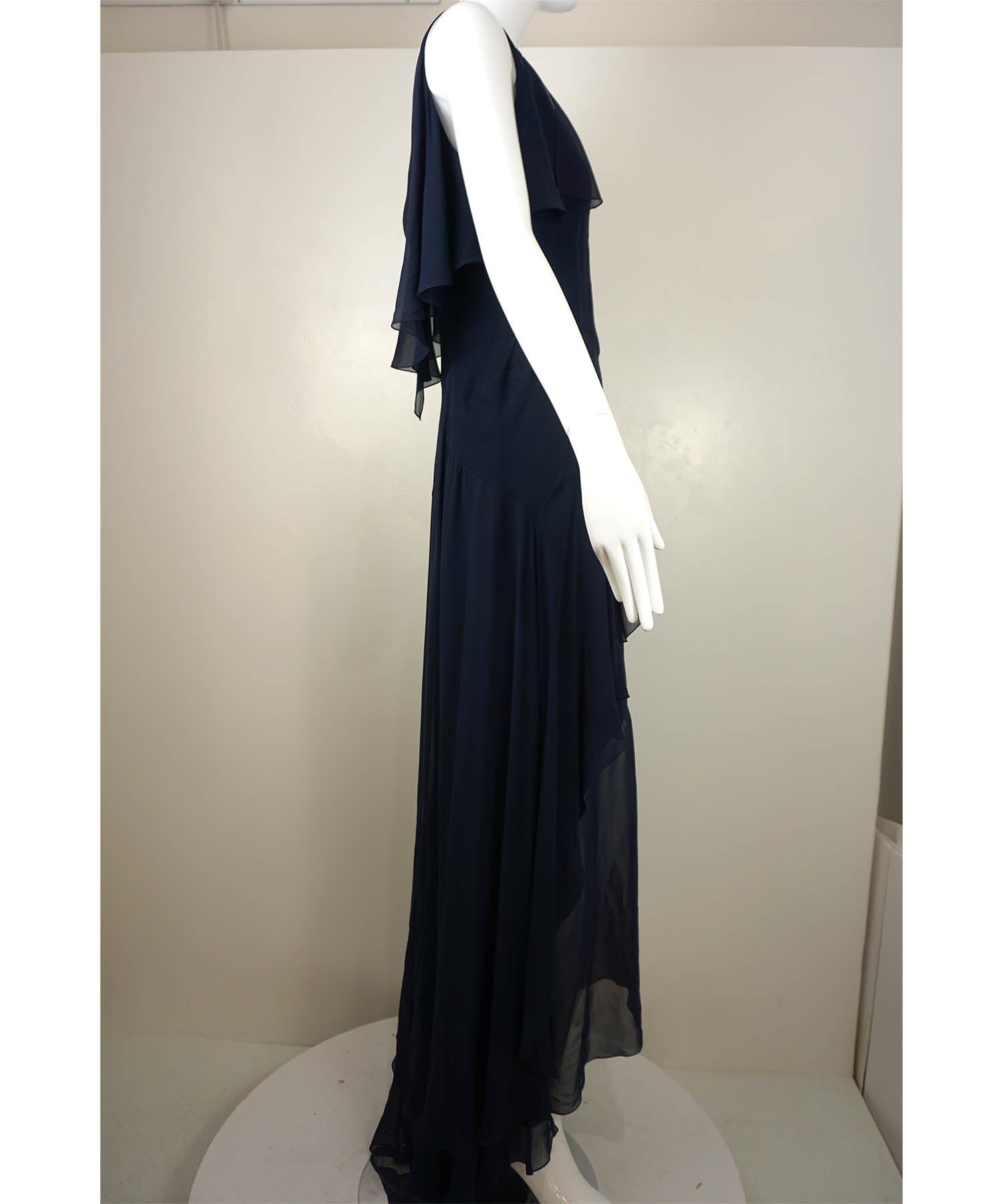 Chanel 98p #40 Cc Sleeveless Dress Skirt Black 100% Silk